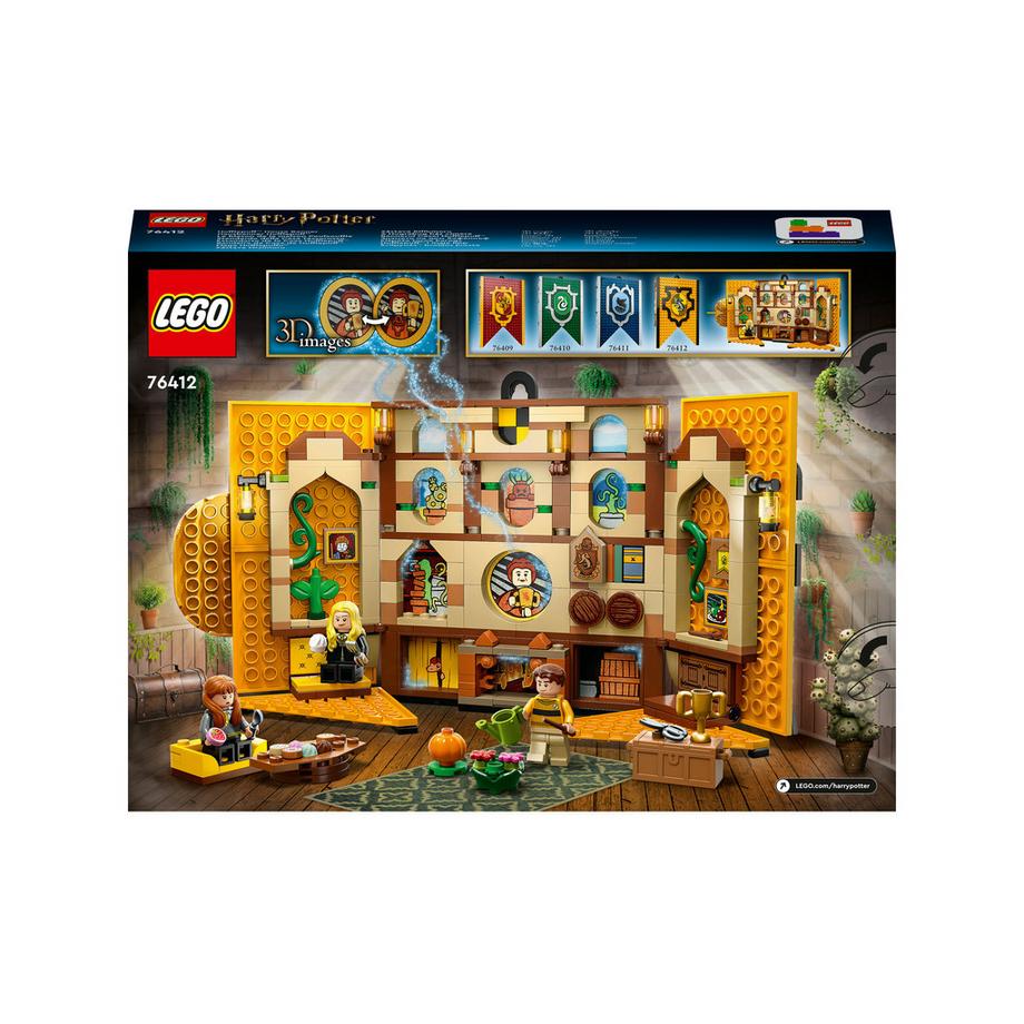 LEGO®  76412 Le blason de la maison Poufsouffle 