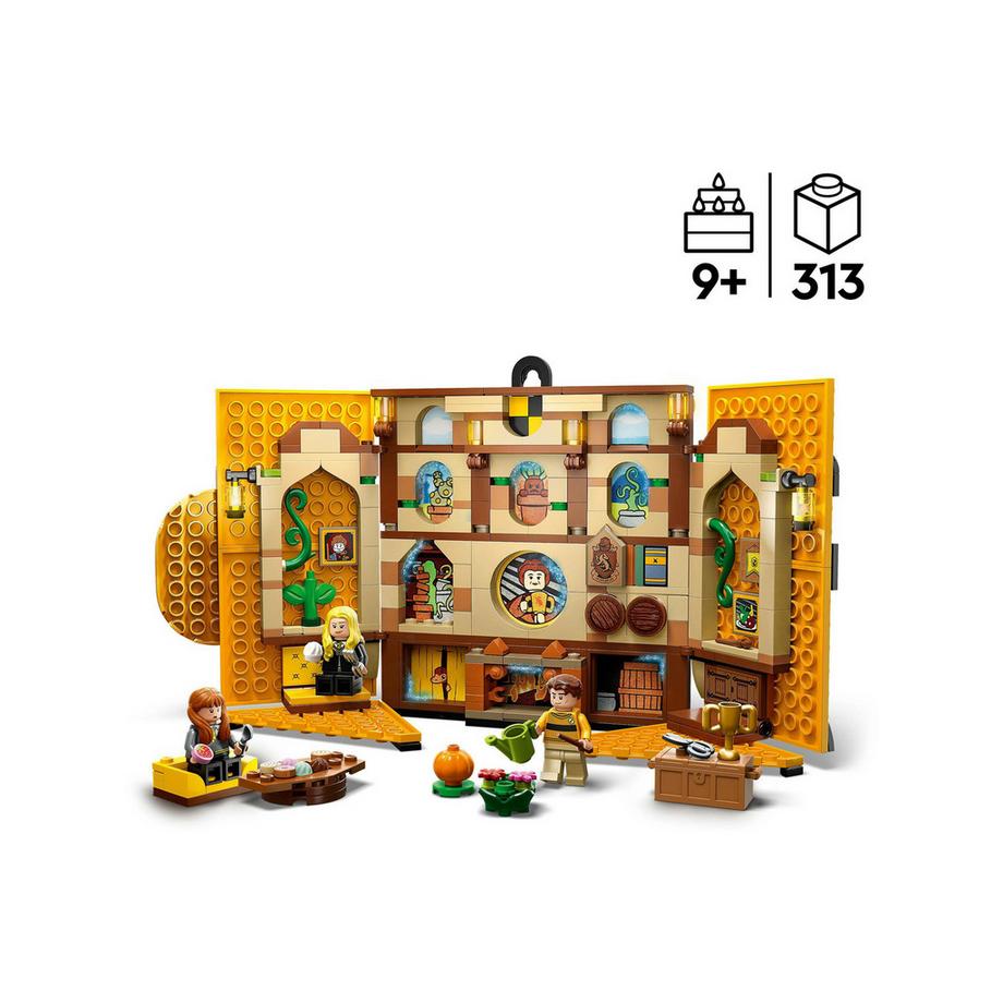 LEGO®  76412 Le blason de la maison Poufsouffle 