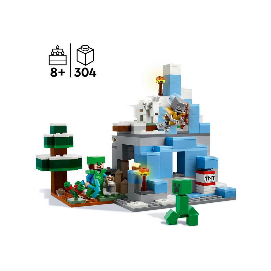 LEGO®  21243 I picchi ghiacciati 