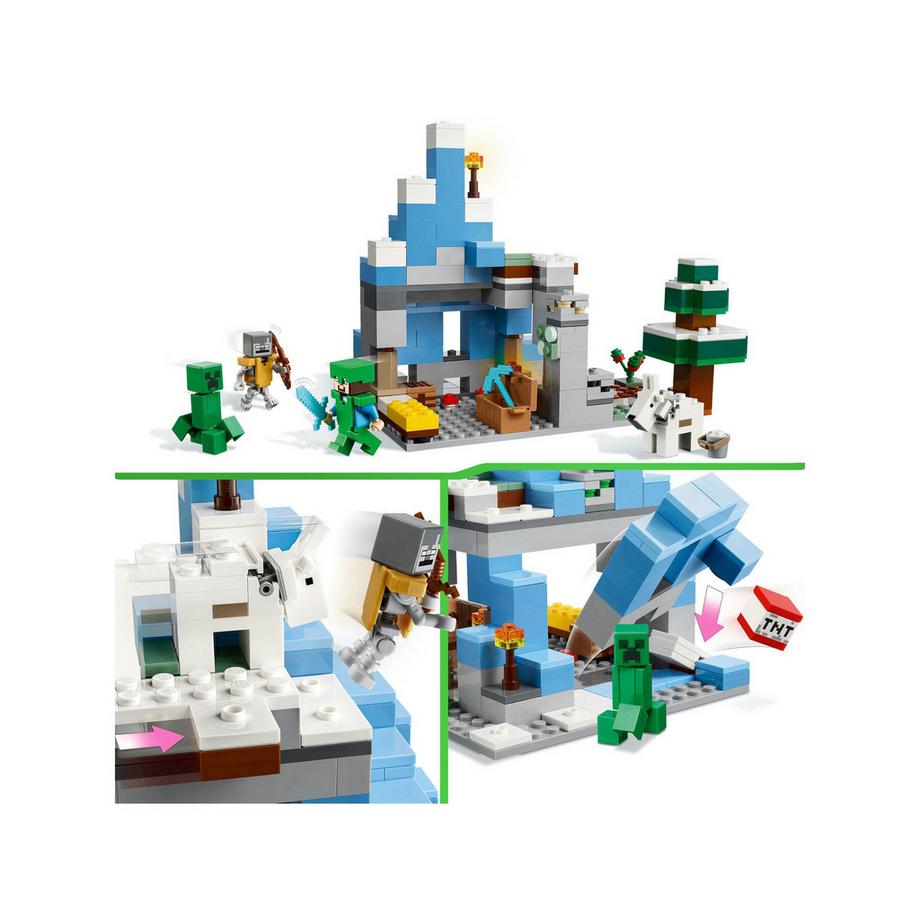 LEGO®  21243 I picchi ghiacciati 