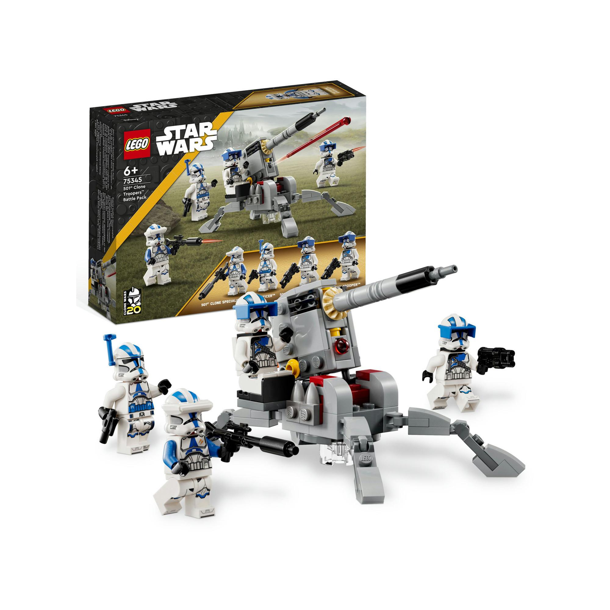 LEGO®  75345 Pack de combat des Clone Troopers™ de la 501ème légion 