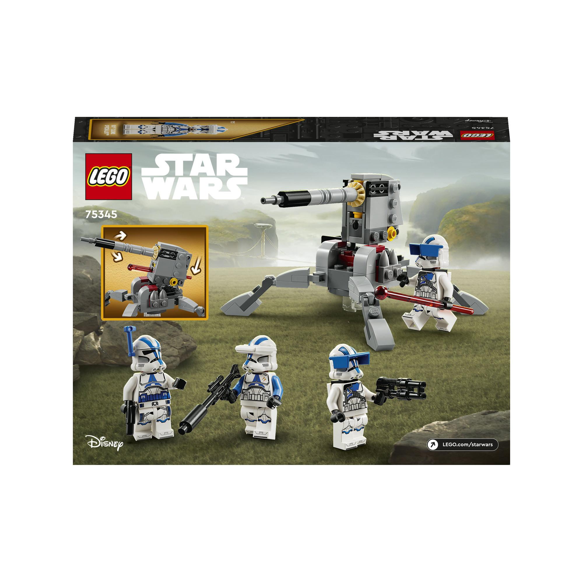 LEGO®  75345 Pack de combat des Clone Troopers™ de la 501ème légion 