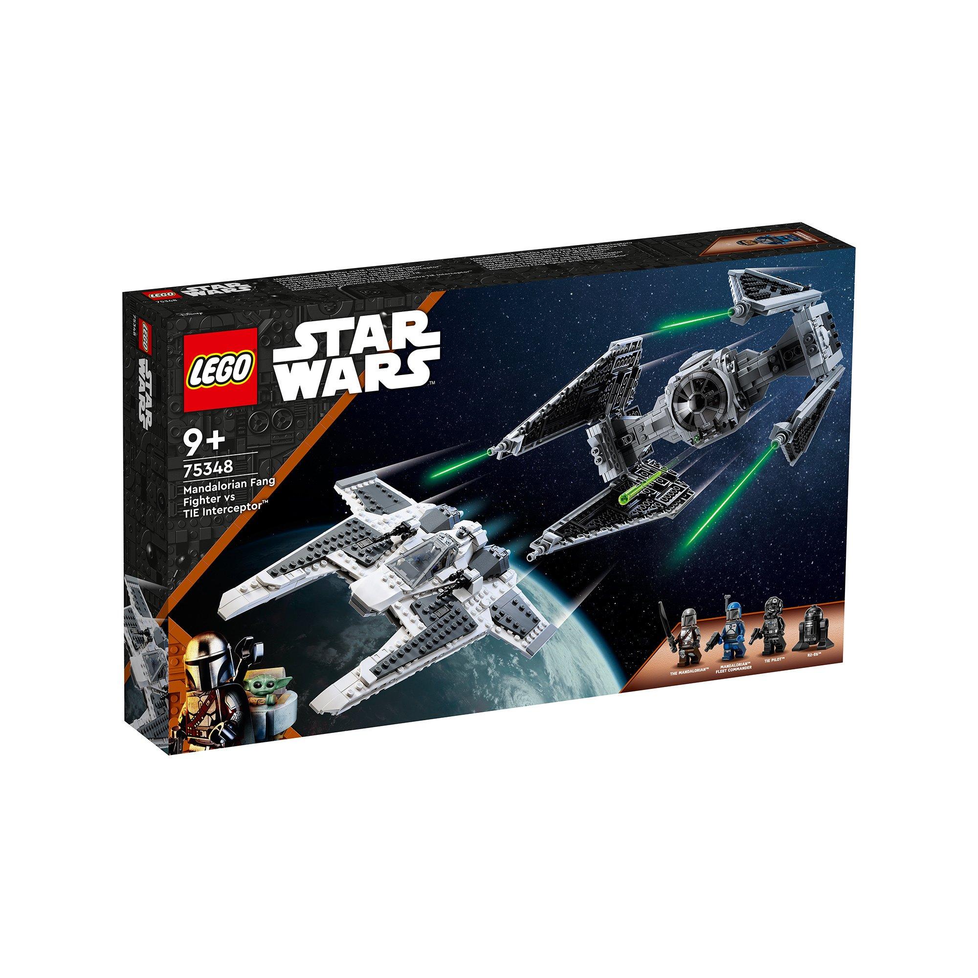 LEGO®   75348 Fang Fighter mandaloriano vs TIE Interceptor™ 