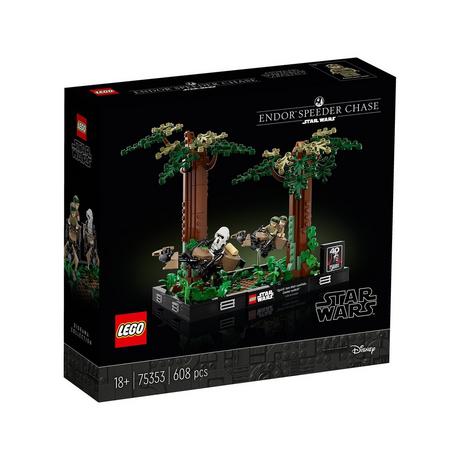 LEGO  75353  Diorama Inseguimento con lo speeder su Endor™ 