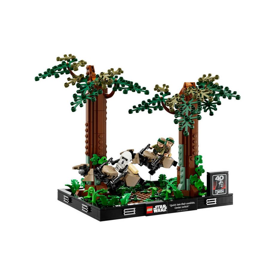 LEGO®  75353  Diorama Inseguimento con lo speeder su Endor™ 