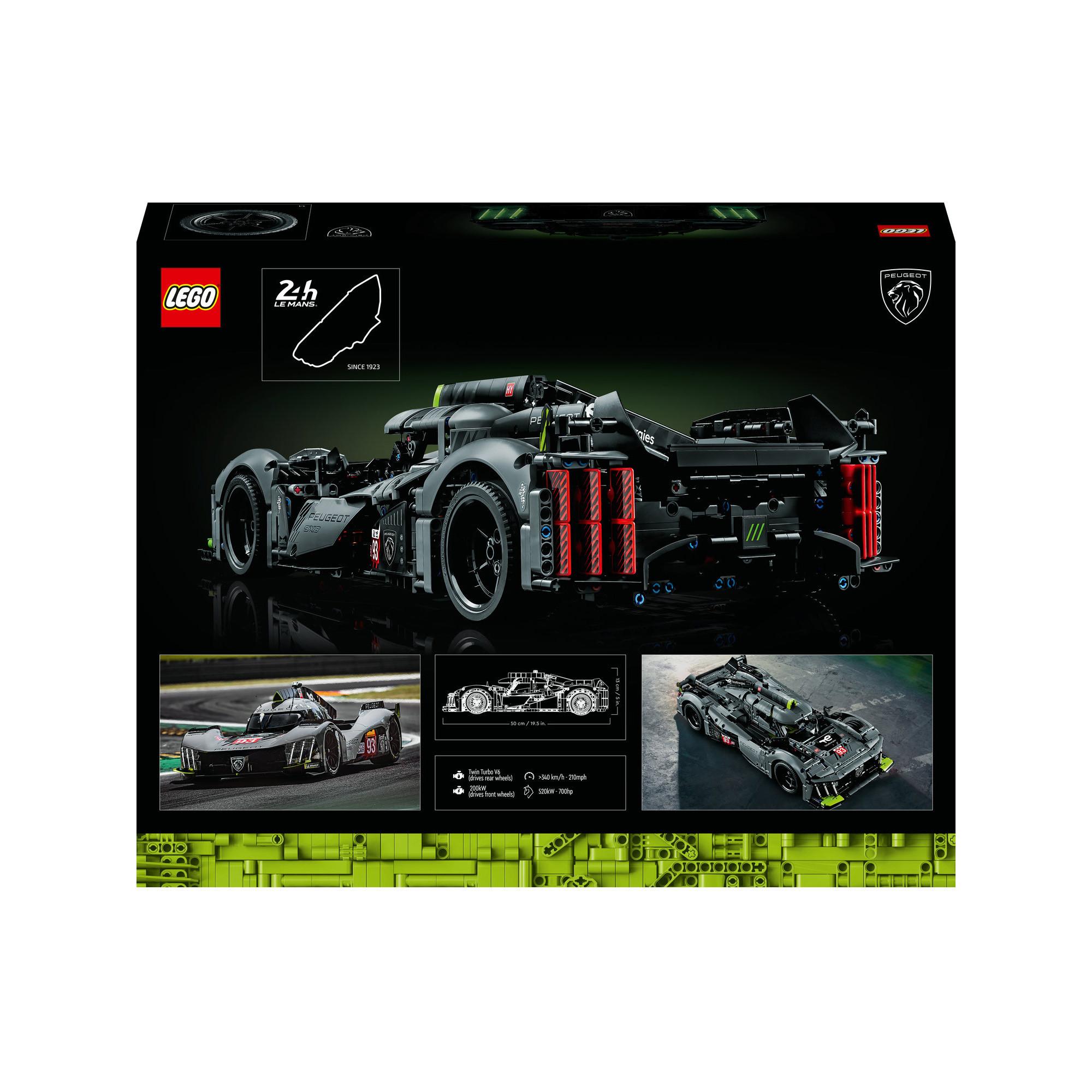 LEGO®  42156 Peugeot 9X8 24H Le Mans Hybrid Hypercar 