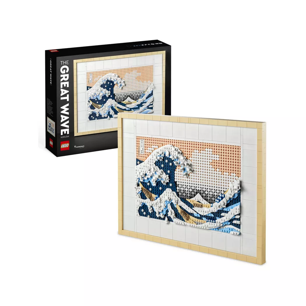 LEGO® - 31208 Hokusai – Große Welle, Multicolor
