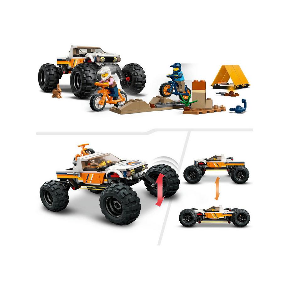 LEGO®  60387 Les aventures du 4x4 tout-terrain 