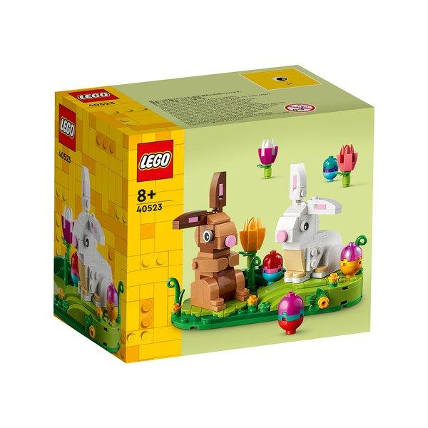 LEGO®  40523 Décor des lapins Pâques 