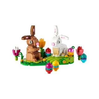 LEGO®  40523 Décor des lapins Pâques 