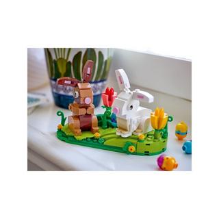 LEGO®  40523 Décor des lapins Pâques 