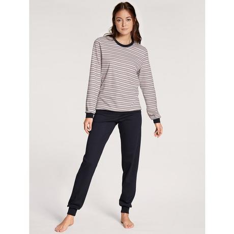 CALIDA Midnight Stripes Pyjama 