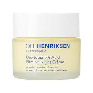 Ole Henriksen  Dewtopia 5% Acid Firming Night Crème - Crème De Nuit Raffermissante Aux AHA 