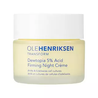 Ole Henriksen  Dewtopia 5% Acid Firming Night Crème - Crème De Nuit Raffermissante Aux AHA 
