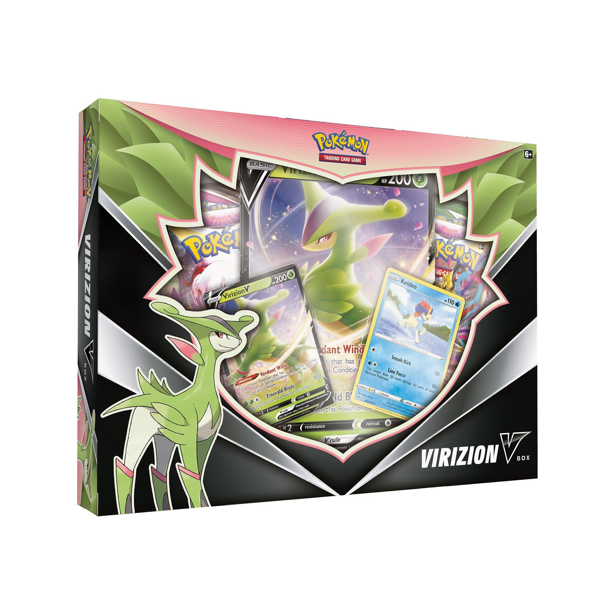 Pokémon  Virizion V Collection Box 