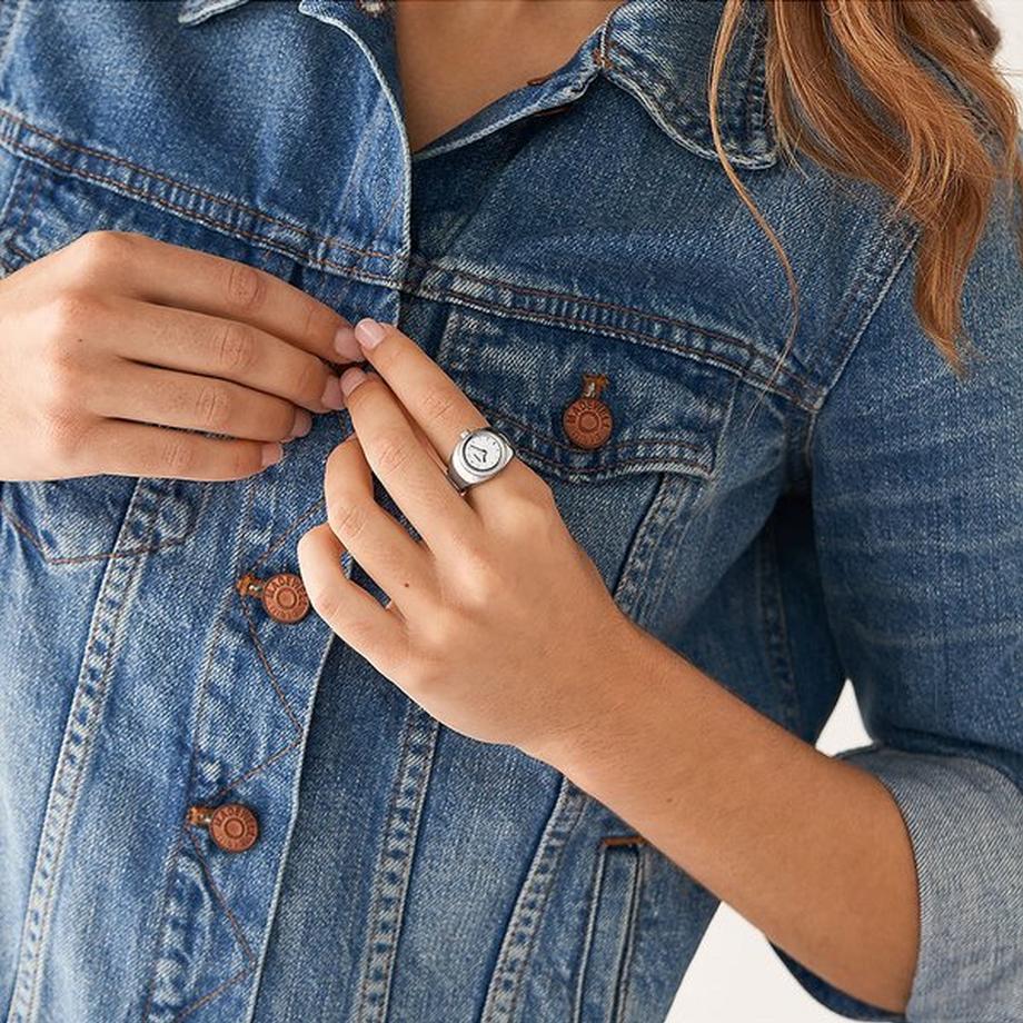 FOSSIL RING WATCH Analoguhr 