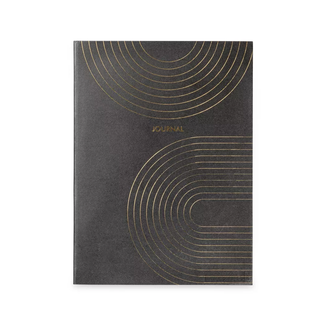 Manor Papeterie No Label - Notizbuch, 15.6X21.5X1.1CM, Black