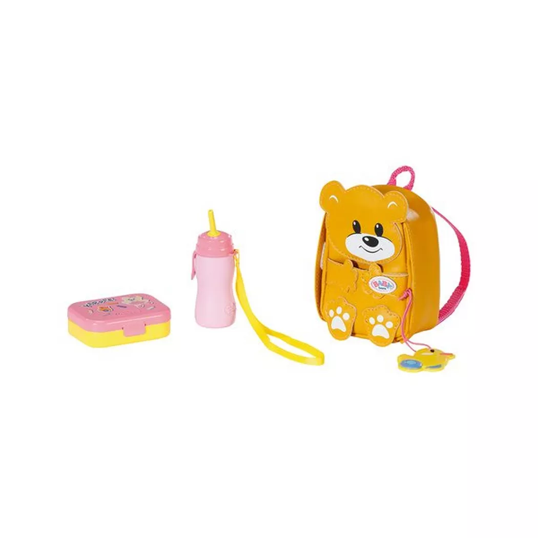 Zapf creation - Baby Born – Kindergarten Rucksack Set, Braun
