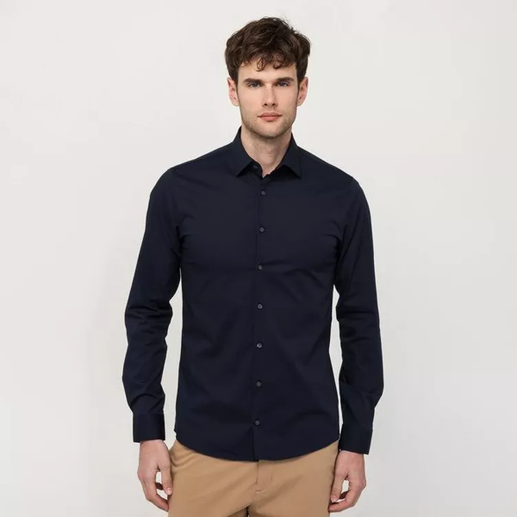 CALVIN KLEIN Hemden Hemd Slim Fit la POPLIN STRETCH SLIM SHIRTonline kaufen MANOR
