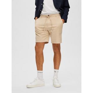 SELECTED Brody Leinen Shorts  