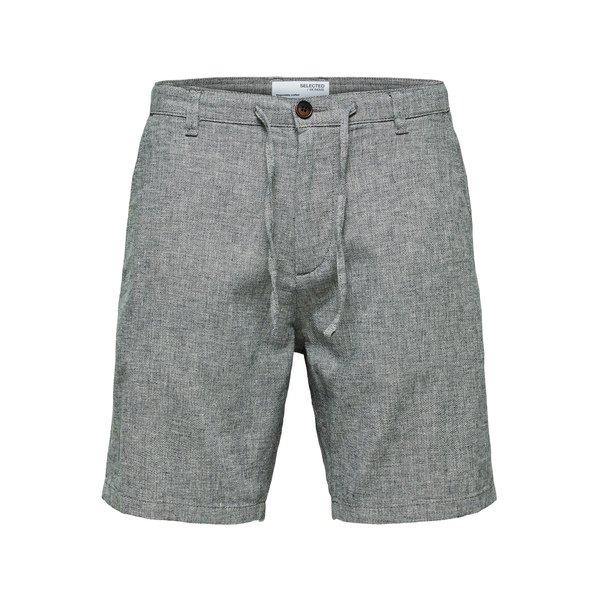 Image of Leinen-shorts Herren Blau Bunt L
