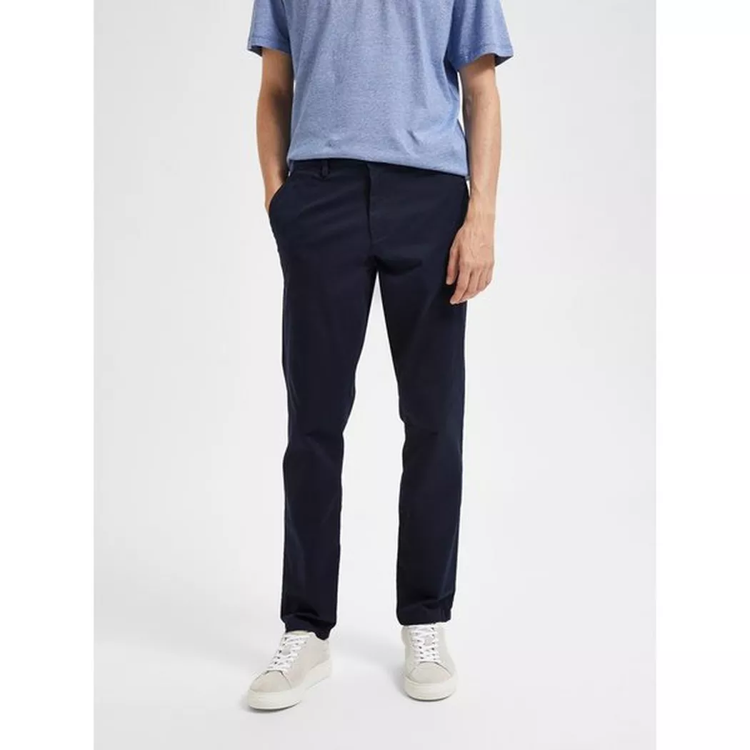 Selected - Chinohose, Slim Fit, für Herren, Mitternachtsblau, Größe W29/L32