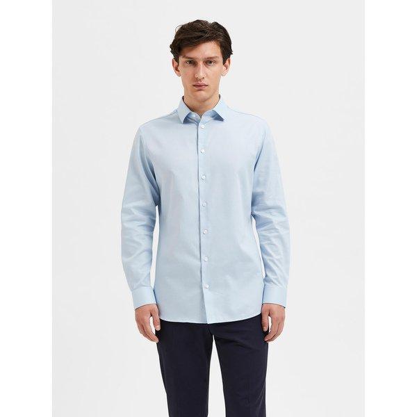 SELECTED Nathan solid Camicia a maniche lunghe 