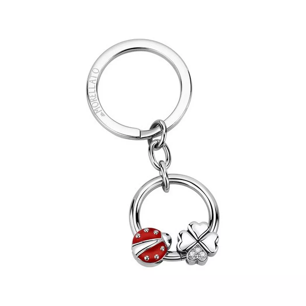 Morellato - Schlüsselanhänger, für Damen, Silber, Größe Onesize