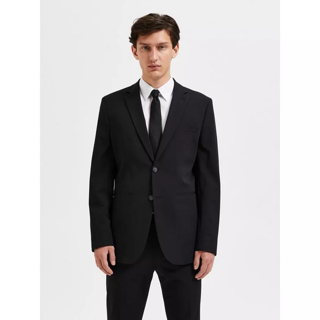 Selected - Blazer, für Herren, Black, Größe 46