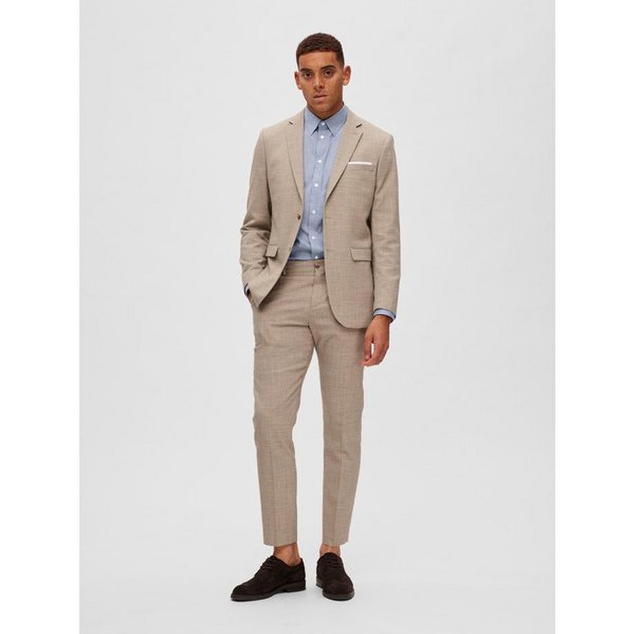 SELECTED Oasis Lino Slim Fit Pantaloni  