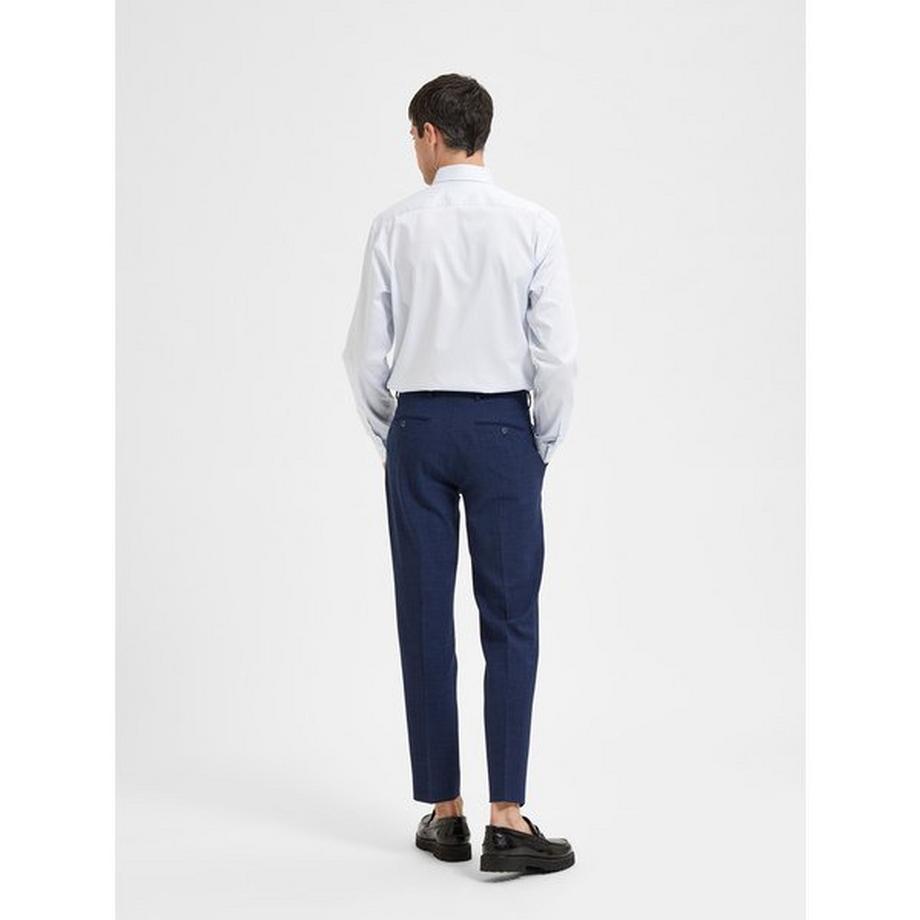 SELECTED Oasis Lin Slim Fit Pantalon de Costume  