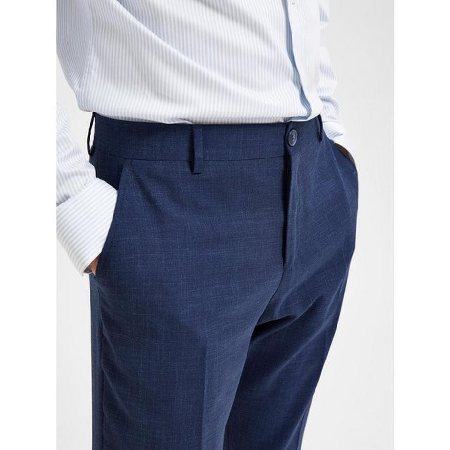 SELECTED Oasis Lin Slim Fit Pantalon de Costume  