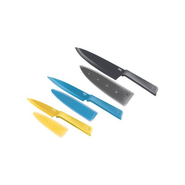 KUHN RIKON Messer-Set COLORI+ Elementary 