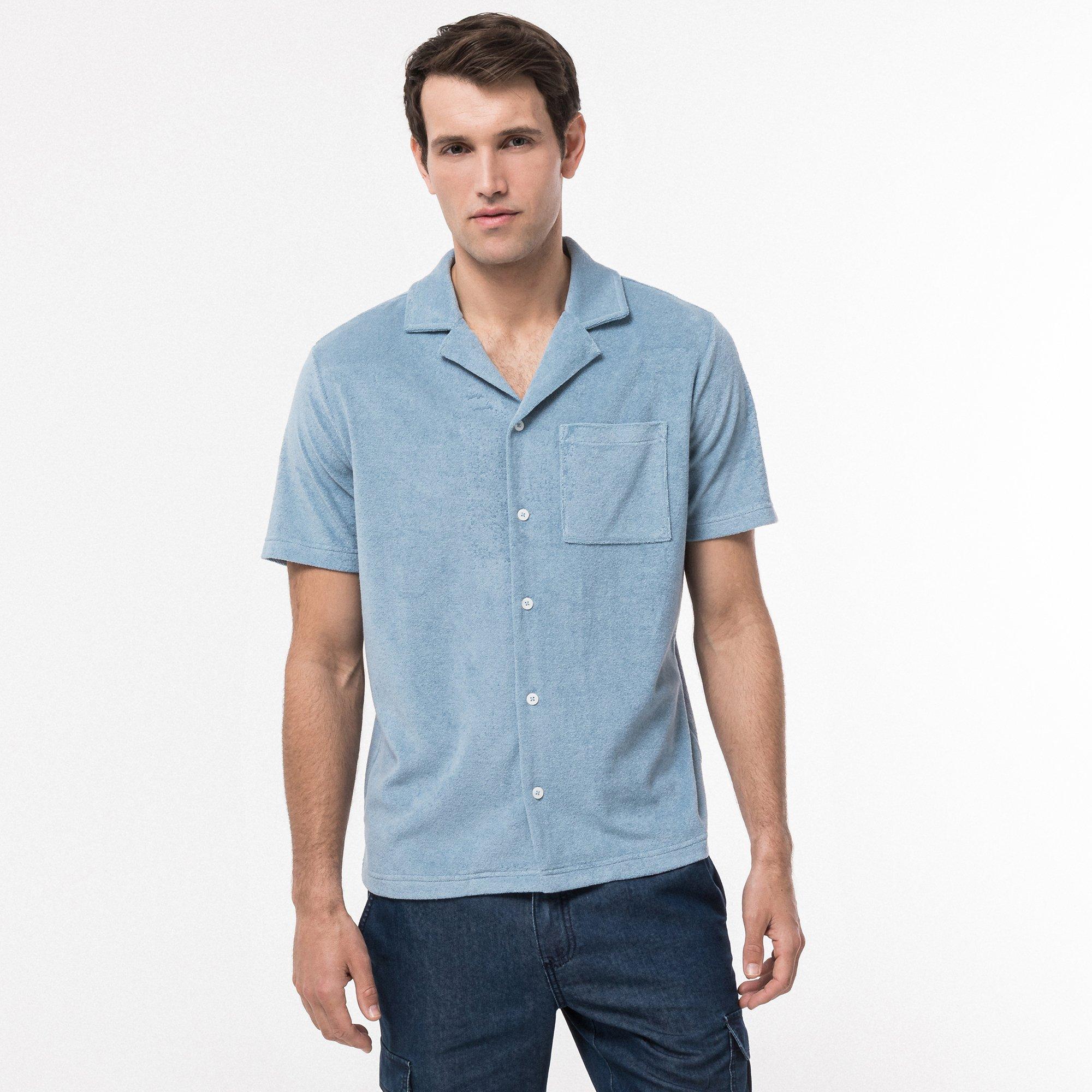 Manor Man  Camicia, classic fit, maniche corte 