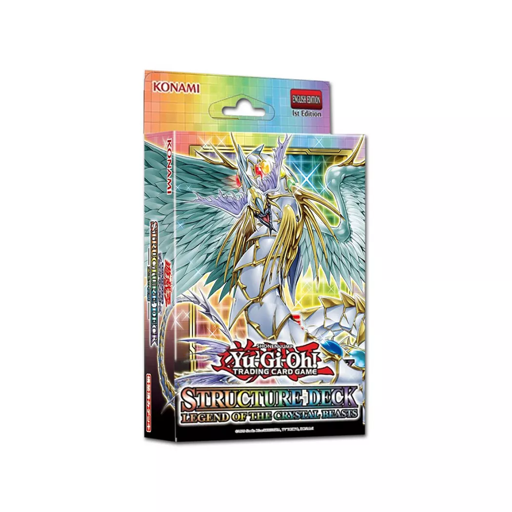 Yu-Gi-Oh! -  Structure Deck Legend of the Crystal Beasts, englisch, Multicolor