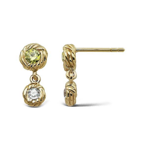 Image of Ohrringe Damen Gold 13mm