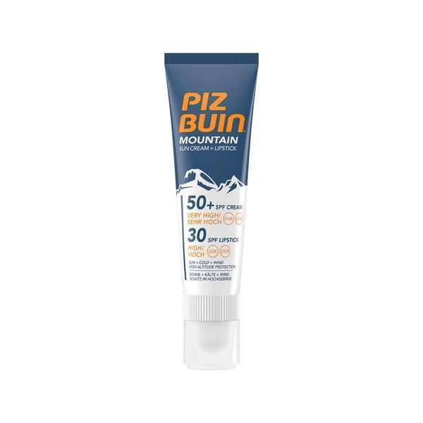 PIZ BUIN  Crème solaire & stick à lèvres SPF 50  