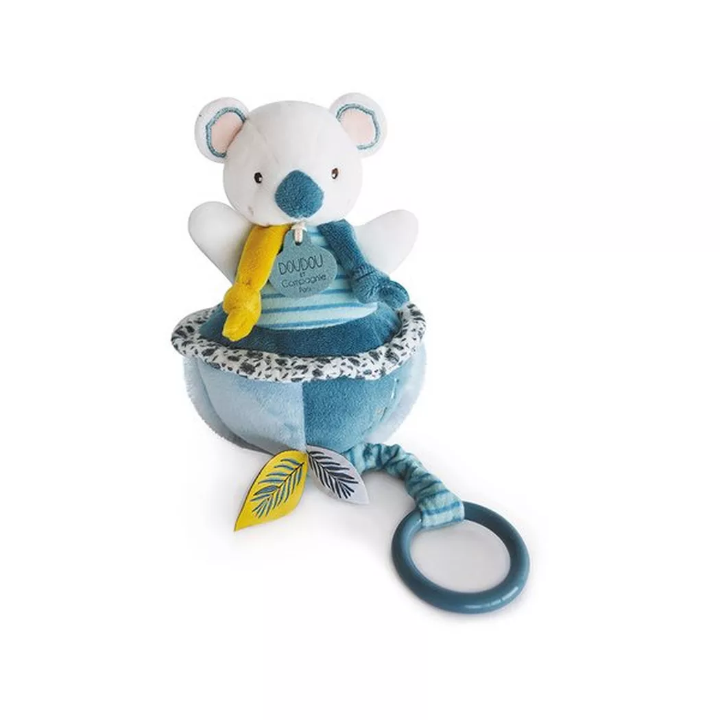 DOUDOU & COMPAGNIE - Stoffpuppe, 20cm, Blau Bunt