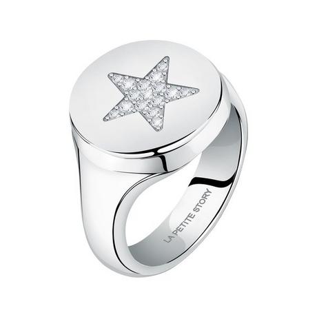 La Petite Story STAR WITH WHITE CRYSTAL Bague 