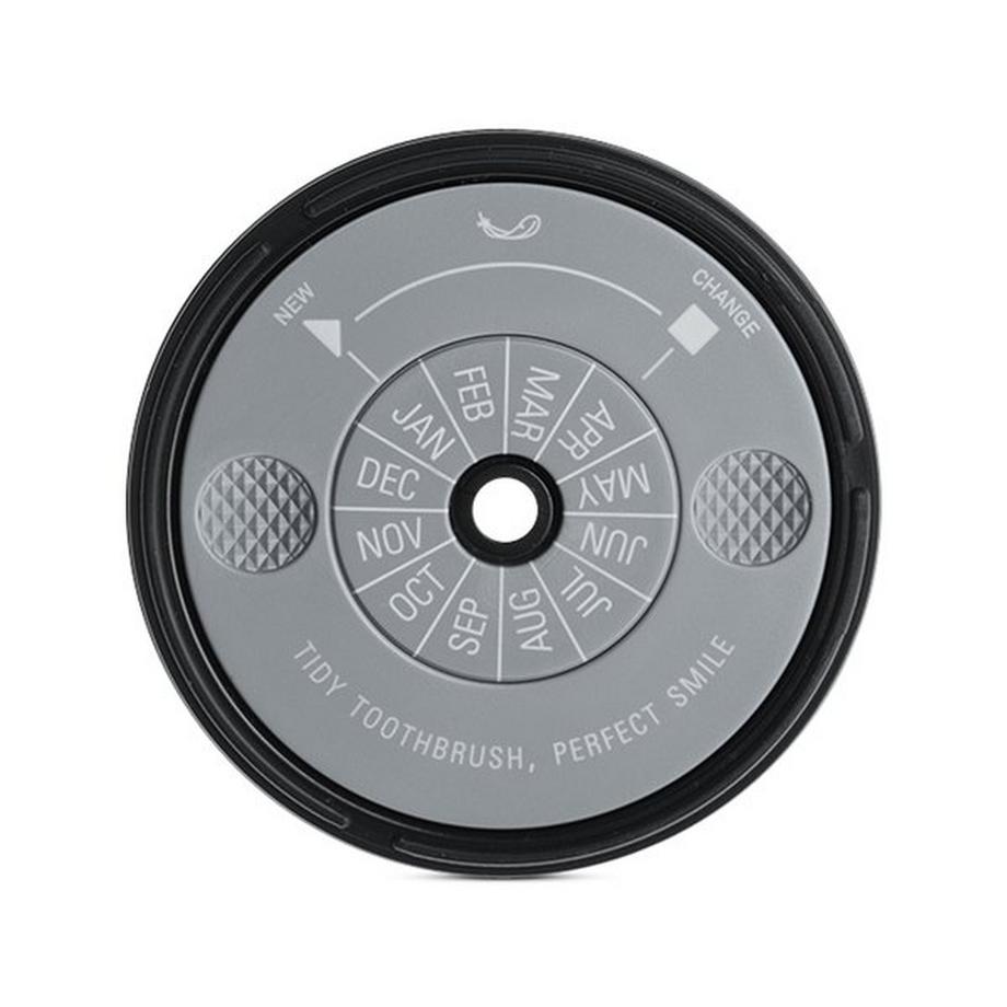 Piuma  Zahnbürste+Basis Schwarz Antibakteriell Soft  