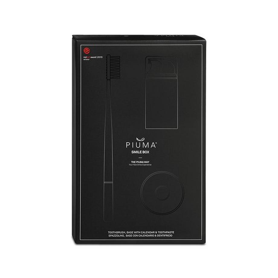 Piuma  Smile Box Schwarz Antibakteriell Soft 