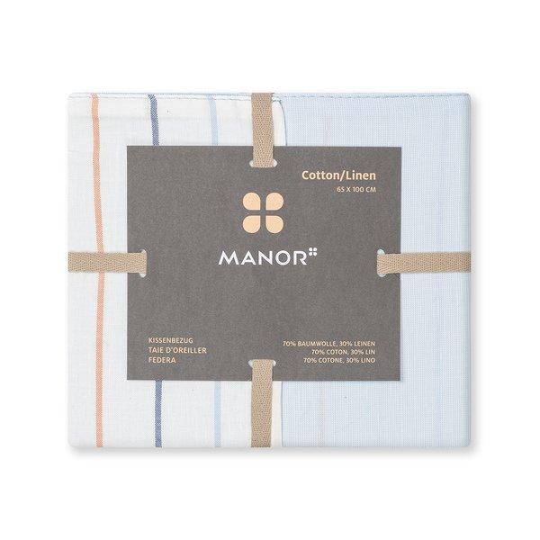Manor Loro Taie d'oreiller rayée  