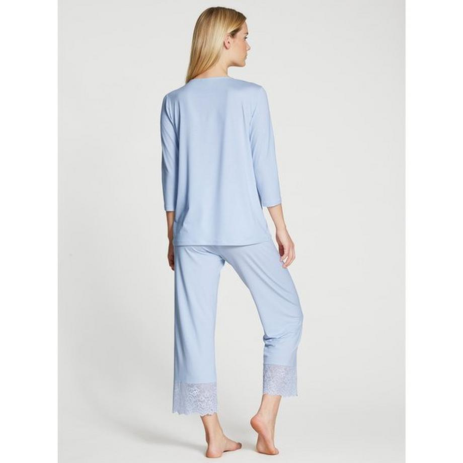 CALIDA Elegant Dreams Pyjama 7/8 avec Dentelle  
