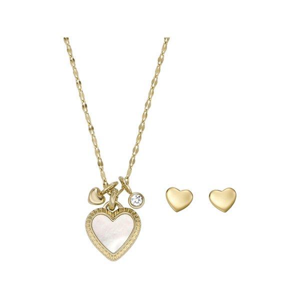 Image of Set Collier/ohrschmuck Damen Gold 42.5CM