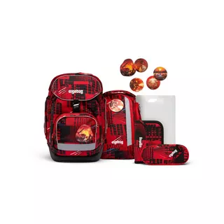 Ergobag Schultornister-Set, 6-teilig Pack, AlarmBärreitschaft 