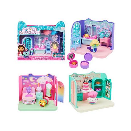 Gabby's Dollhouse  MerCat's Primp & Pamper Bathroom, modelli assortiti 