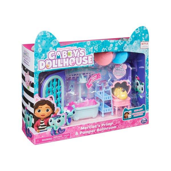 Gabby's Dollhouse  MerCat's Primp & Pamper Bathroom, Zufallsauswahl 