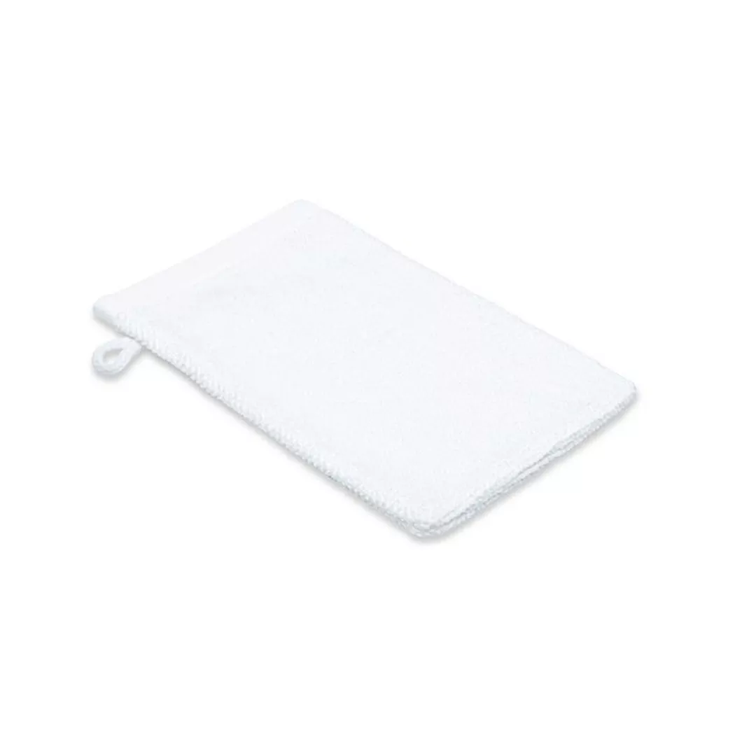 Manor - Waschhandschuh, 16 x 21 cm, Weiss