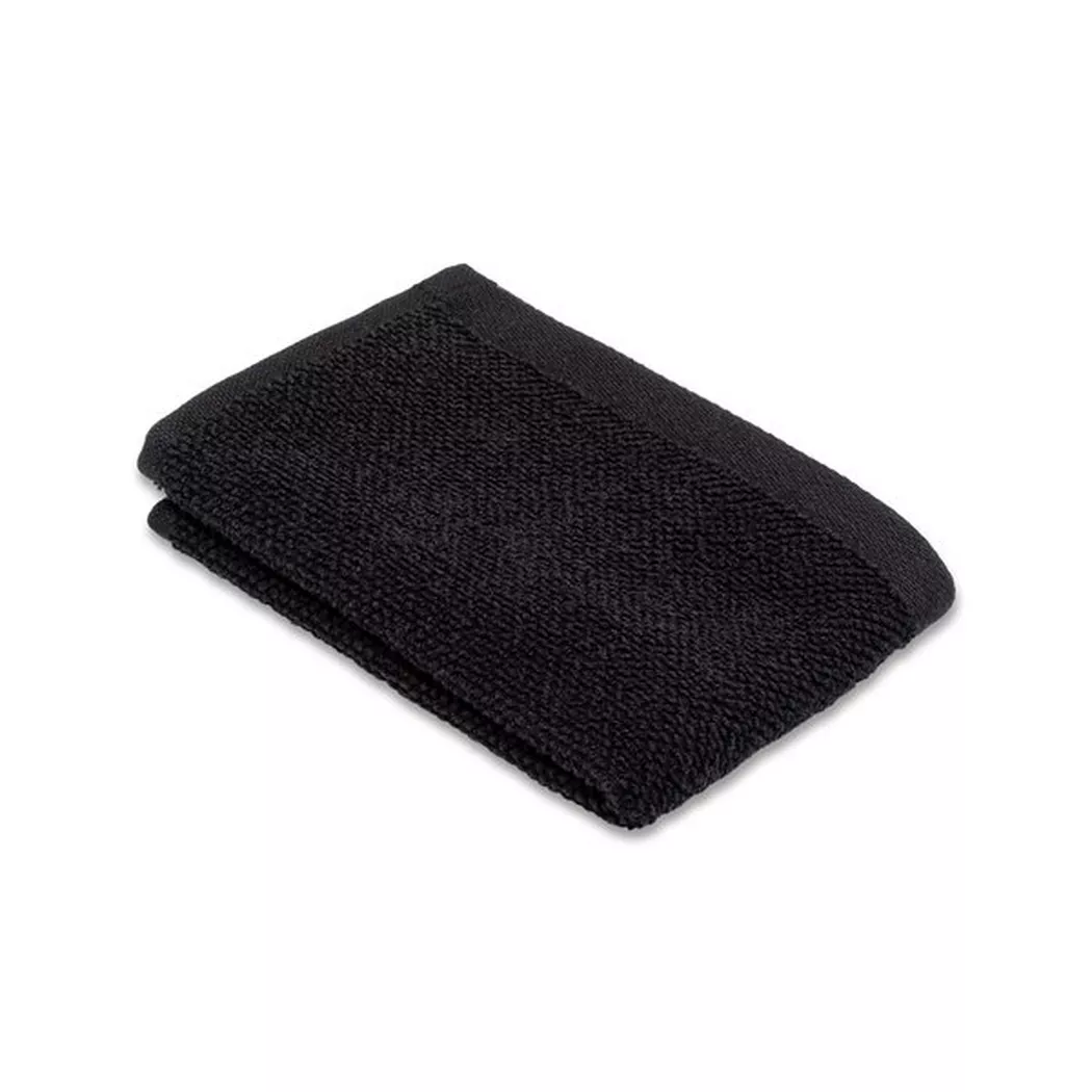 Manor Home - Seiftuch, 30 x 30 cm, Black