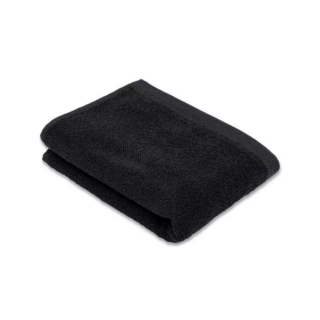 Manor Home - Handtuch, 50 x 100 cm, Black